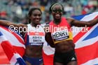 Womens 200 metres, British Championships, Birmingham. Photo: David T. Hewitson/Sports for All Pics